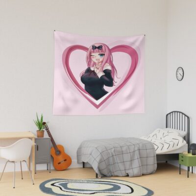 Fujiwara Chika Love Is War Tapestry