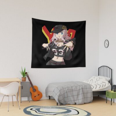 Lovely Waifu Chika Fujiwara Tapestry