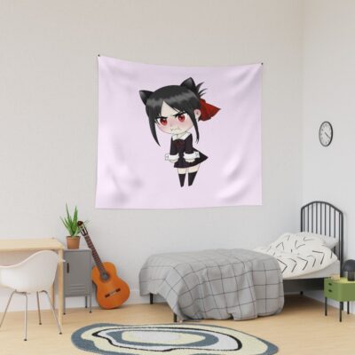 Angery Kaguya Shinomiya Tapestry