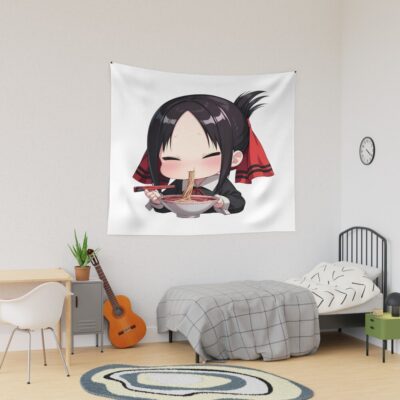 Kaguya Shinomiya Kaguya Sama Love Is War Anime Girl Kawaii Ramen Cute Soft Tapestry