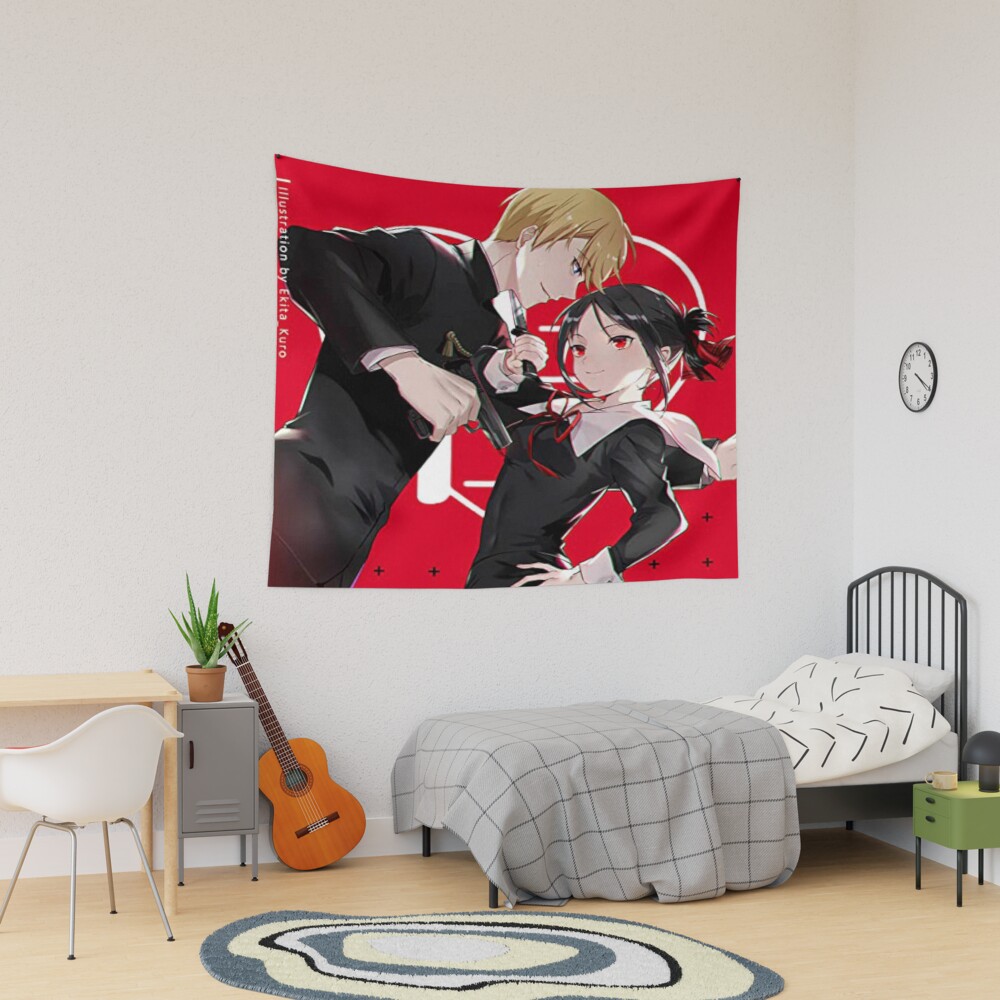 Kaguya Sama Design Kaguya Sama New Anime Design For You Tapestry