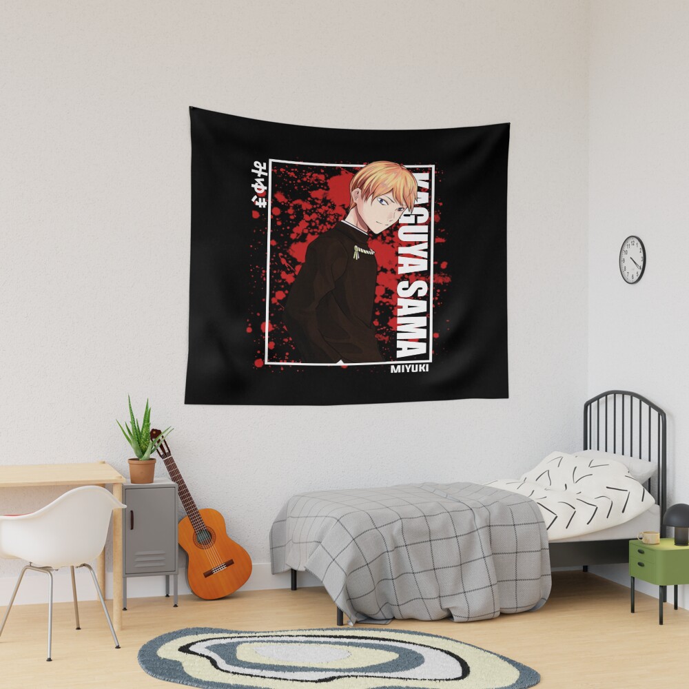 Kaguya Sama Miyuki Shirogane Tapestry