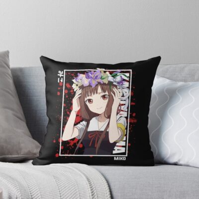 Kaguya Sama Miko Iino Throw Pillow