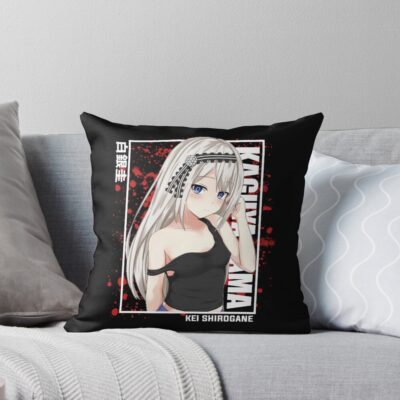 Kaguya Sama Kei Shirogane Cute Throw Pillow