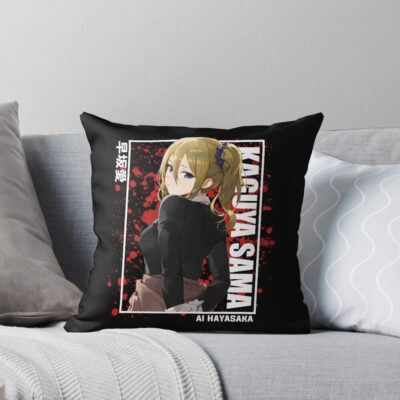 Kaguya Sama Ai Hayasaka Throw Pillow