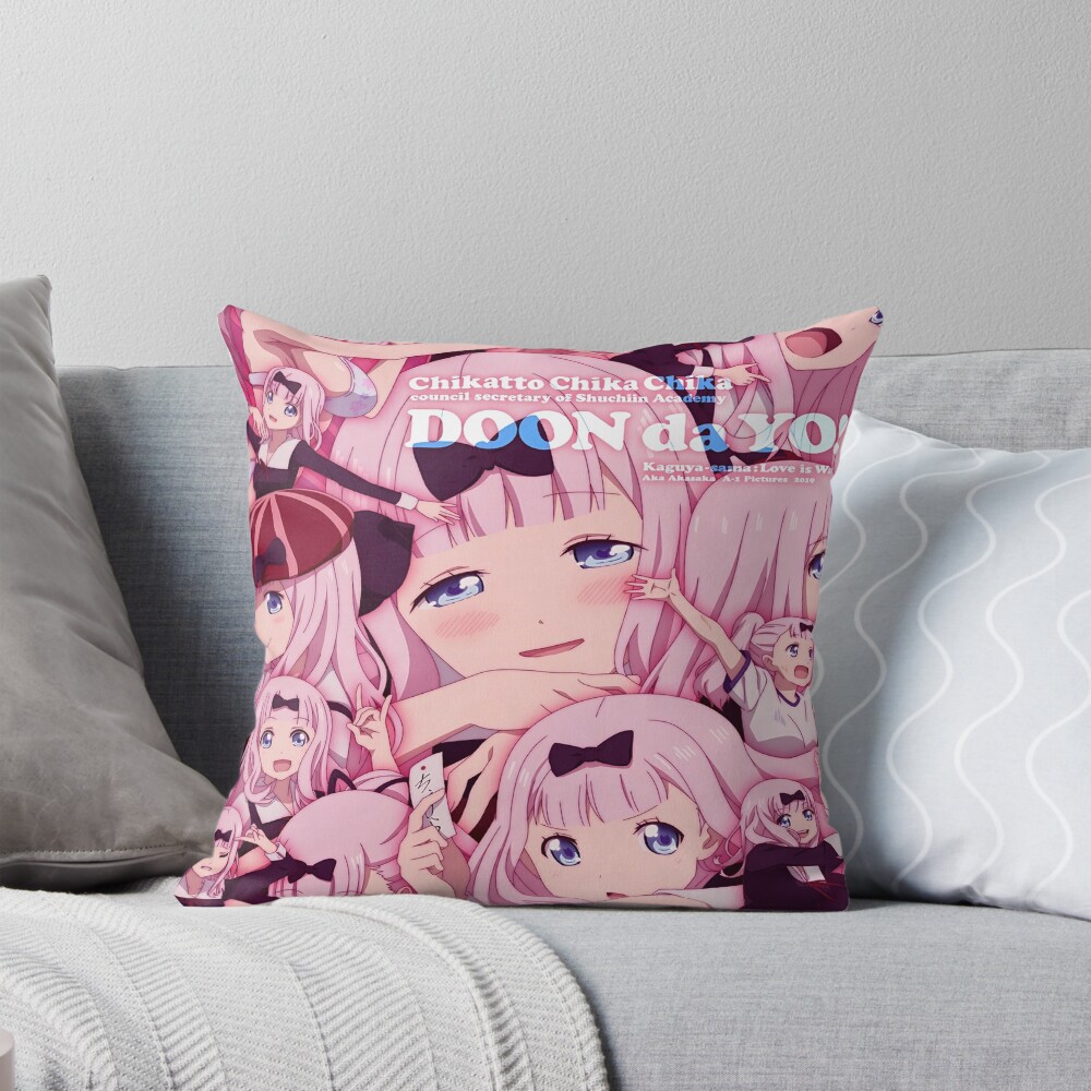 Love Is War Chika Throw Pillow